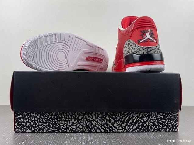Rep DJ Sleek 3822 Khaled Retro Grateful 3 Jordan AJ3- 1014